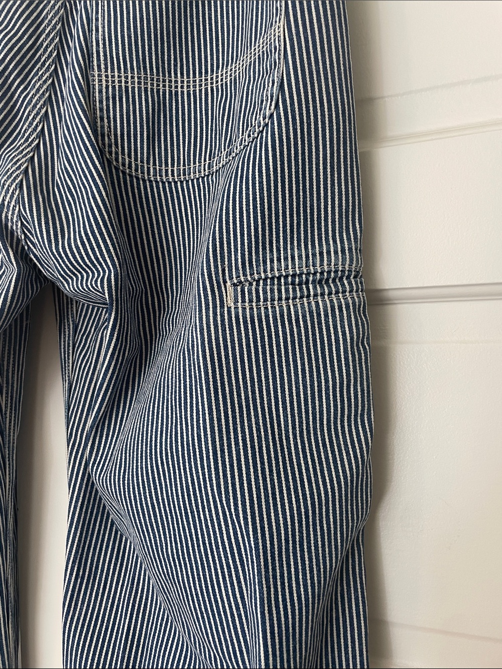 AYR Houseplant Pant in Hickory Stripe - Picture 5 of 9